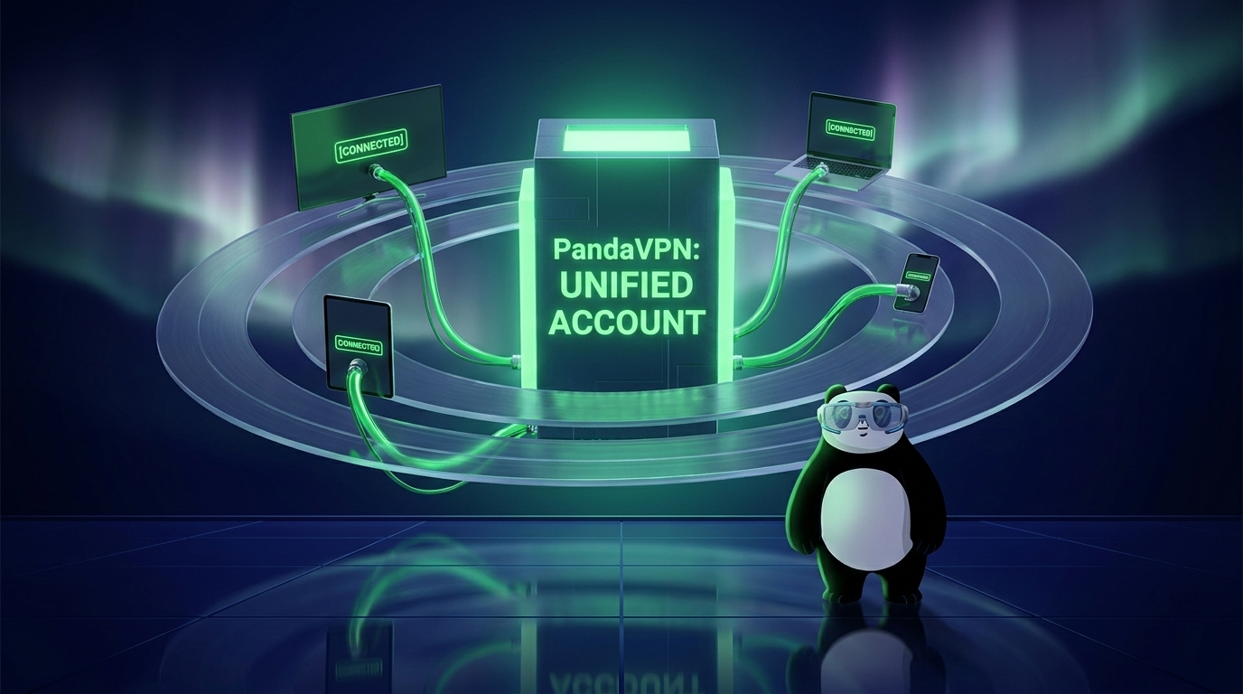 Secure All Your Screens with a Single PandaVPN Account